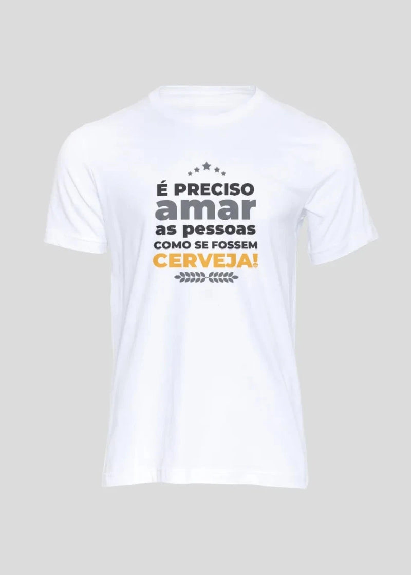 Camiseta Masculina É preciso amar