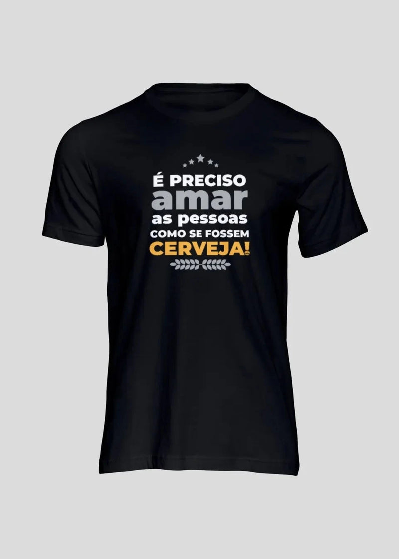 Camiseta Masculina É preciso amar