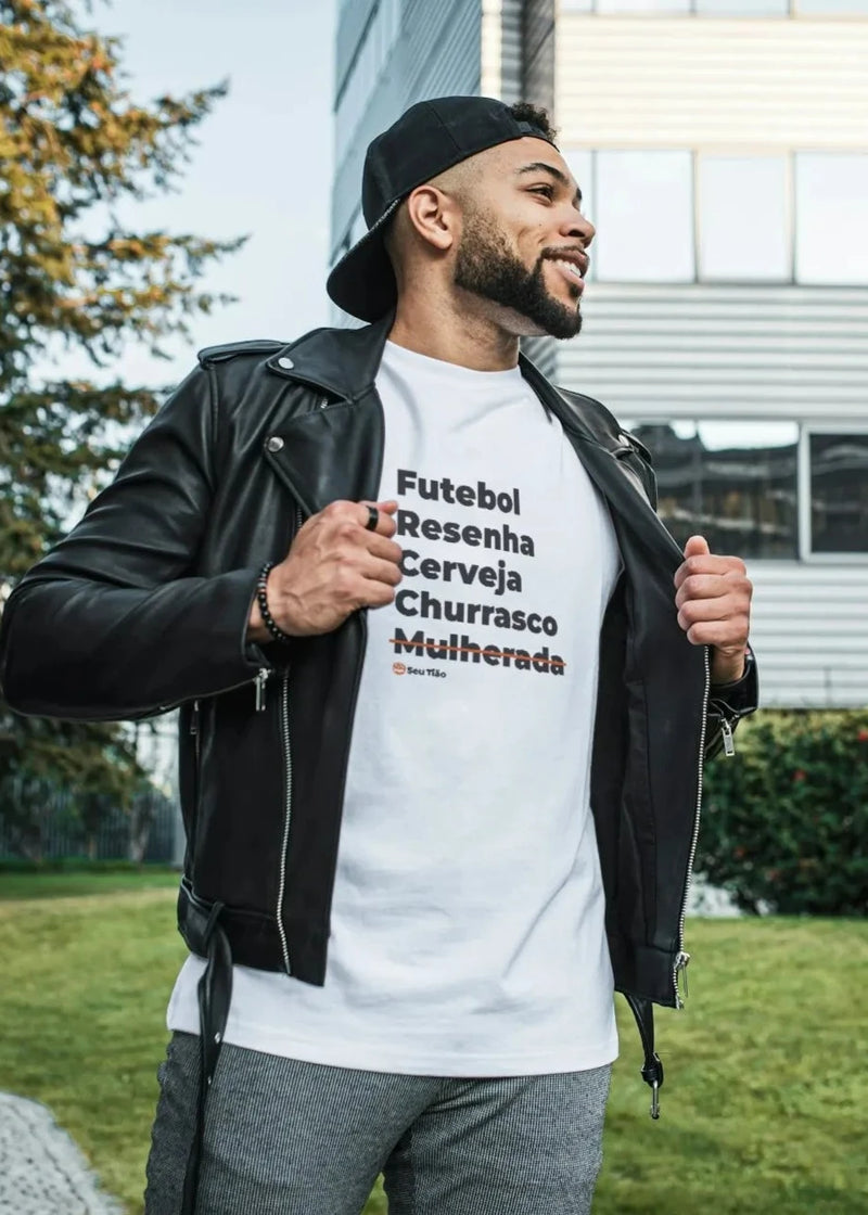 Camiseta Masculina Futebol sem Mulherada