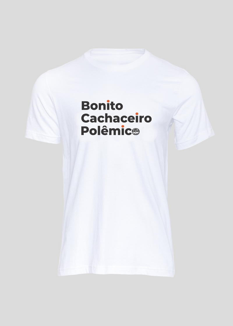 Camiseta Masculina Bonito e polêmico