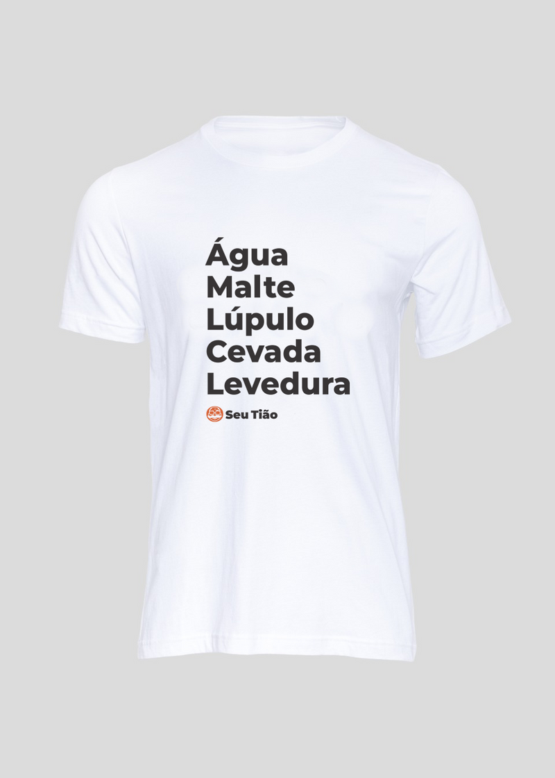 Camiseta Masculina Água e Malte