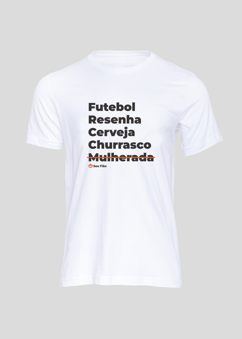 Camiseta Masculina Futebol sem Mulherada