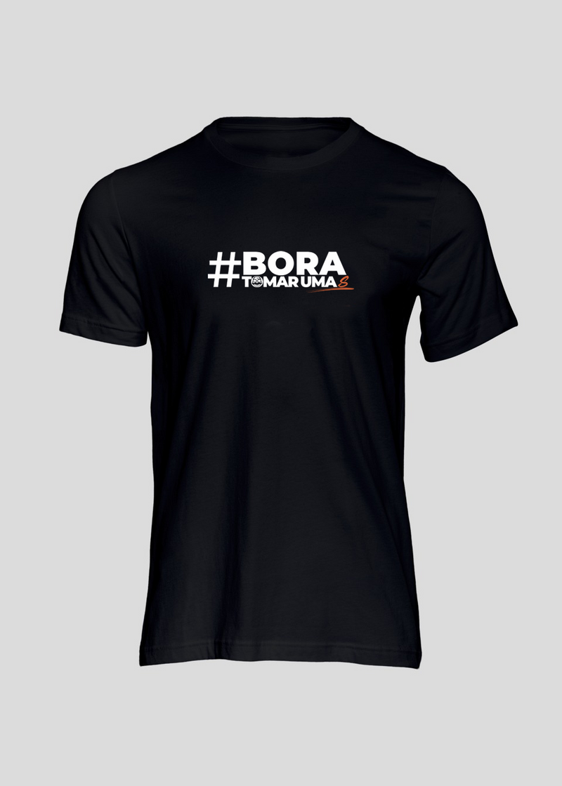 Camiseta Masculina Bora tomar umaS