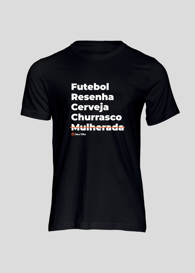 Camiseta Masculina Futebol sem Mulherada