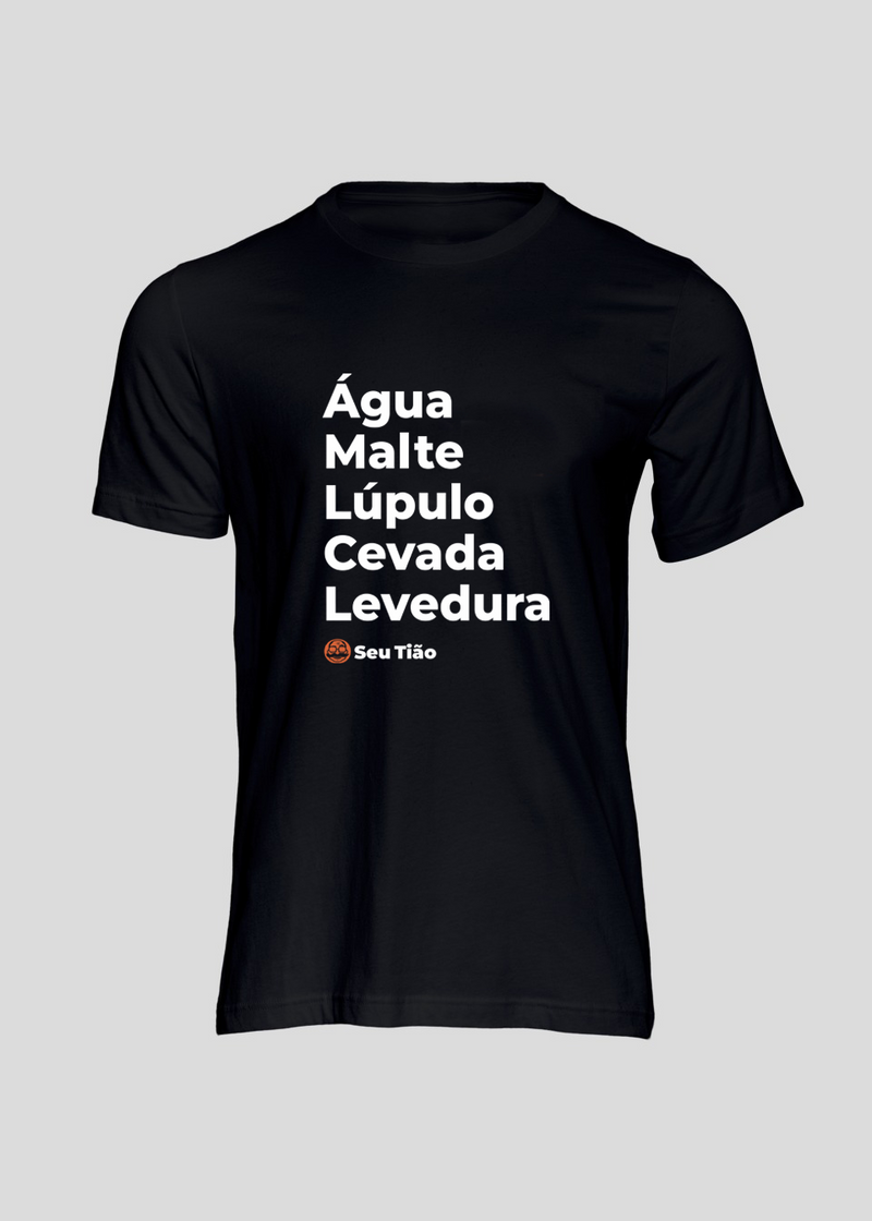 Camiseta Masculina Água e Malte